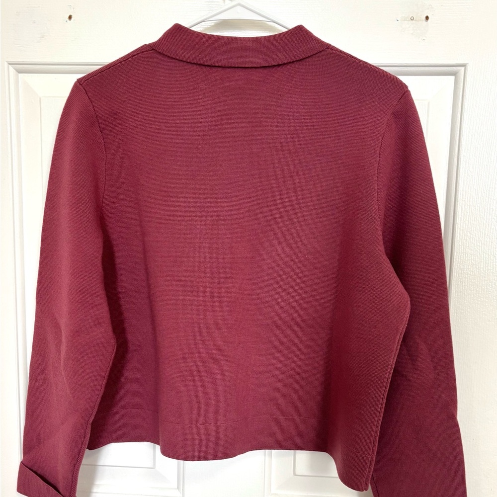 NWT Sézane Betty Cardigan Rosewood - Picture 5 of 10